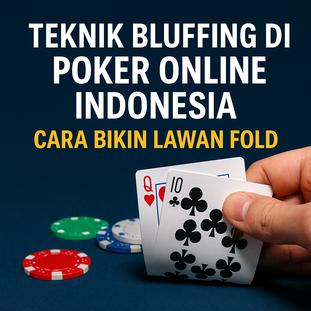 teknik bluffing poker online
